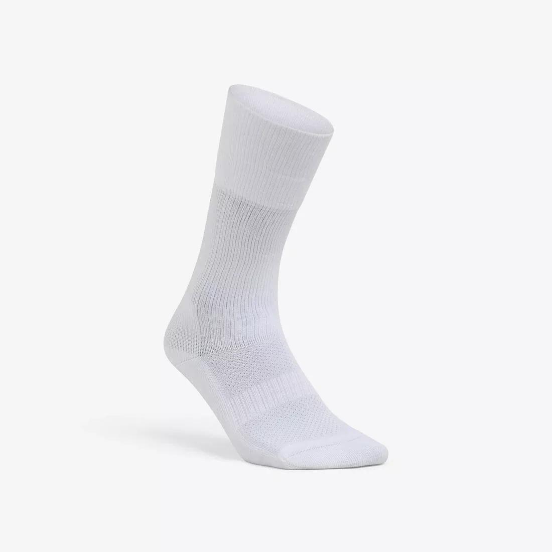 High Volleyball Socks - V500, White, No Color, large image number 1