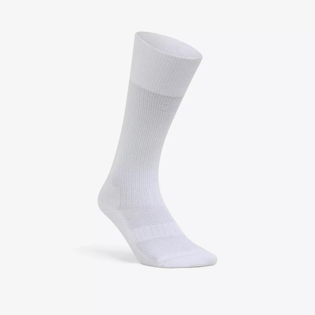 Volleyball High Socks - VSK500, White, No Color, large image number 1