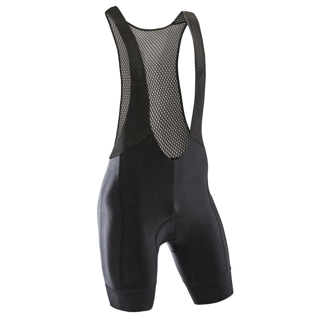 Road Cycling Bib Shorts Rc500, Black, , large image number 0