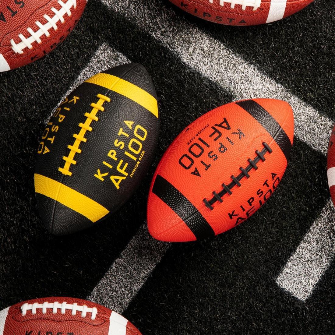 PAPAYA ORANGE Kids' American Football AF100BJR - Orange, No Color, large image number 5