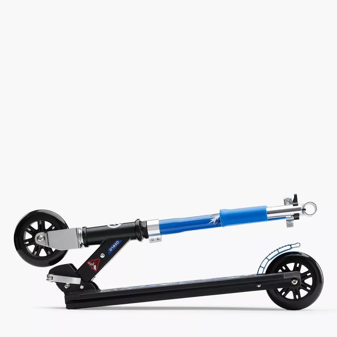 Black Children's Play 4 Scooter, Hydrangea Blue, No Color, large image number 2