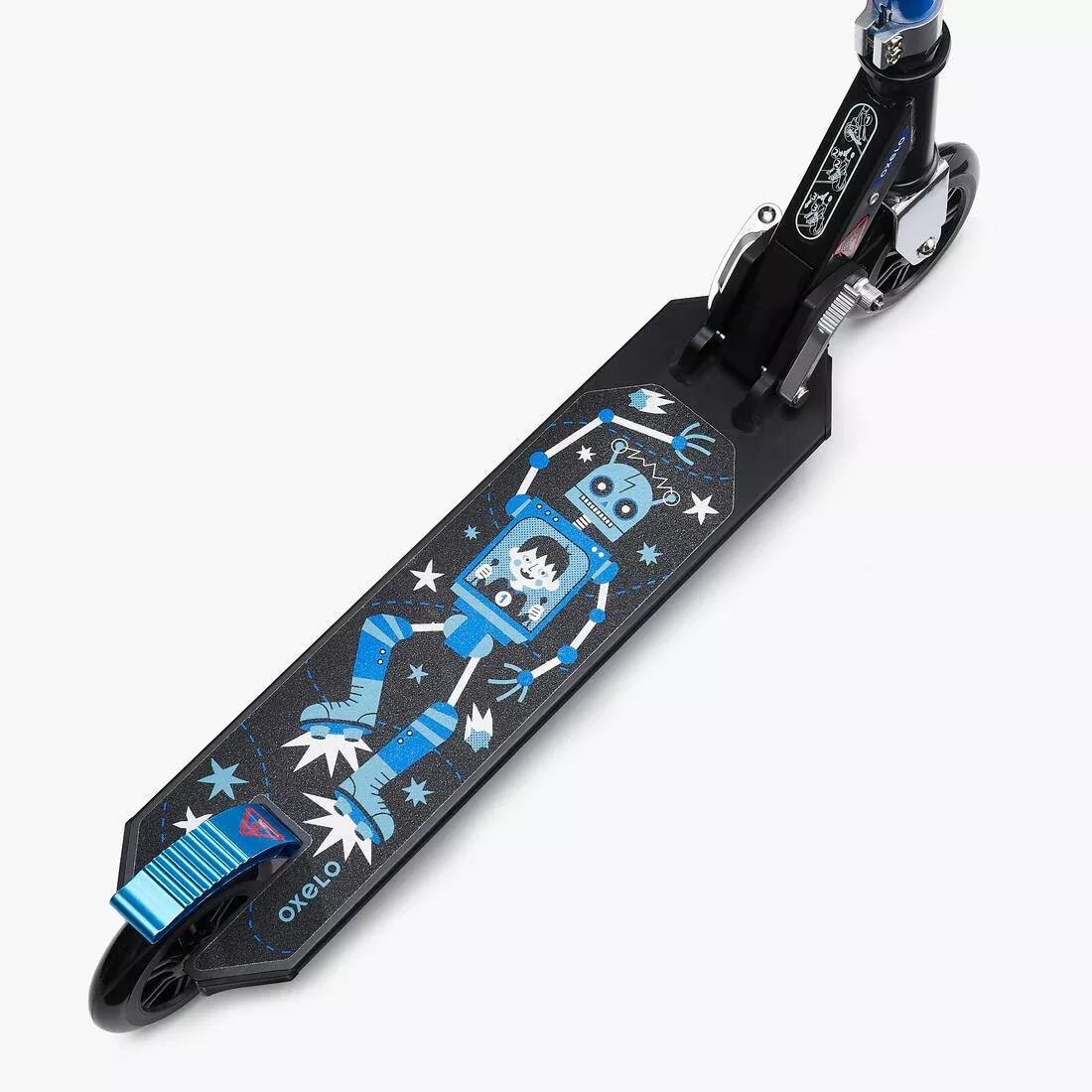 Black Children's Play 4 Scooter, Hydrangea Blue, No Color, large image number 6