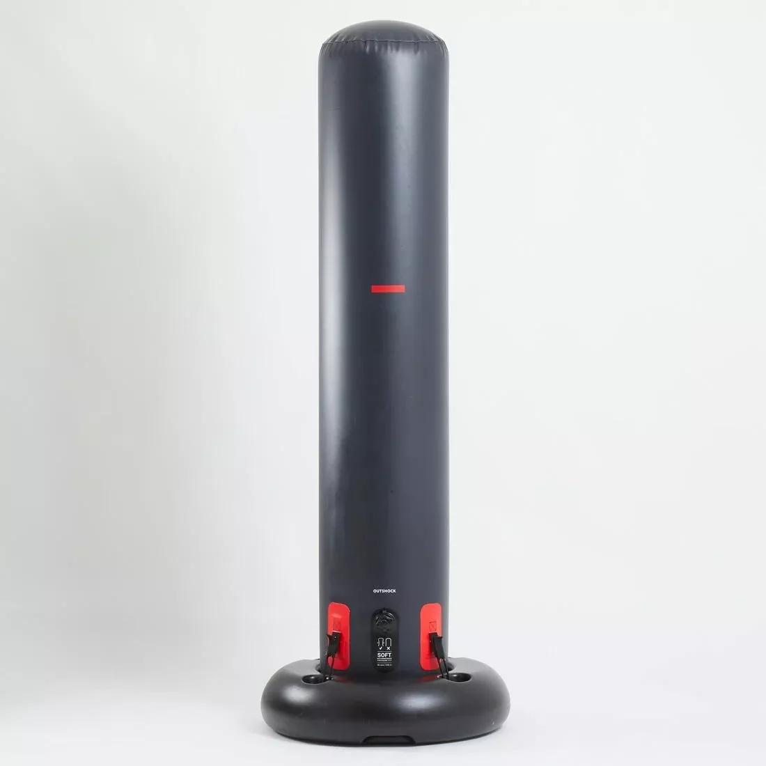 OUTSHOCK - Free-Standing Punching Bag 100, Inflatable, Black