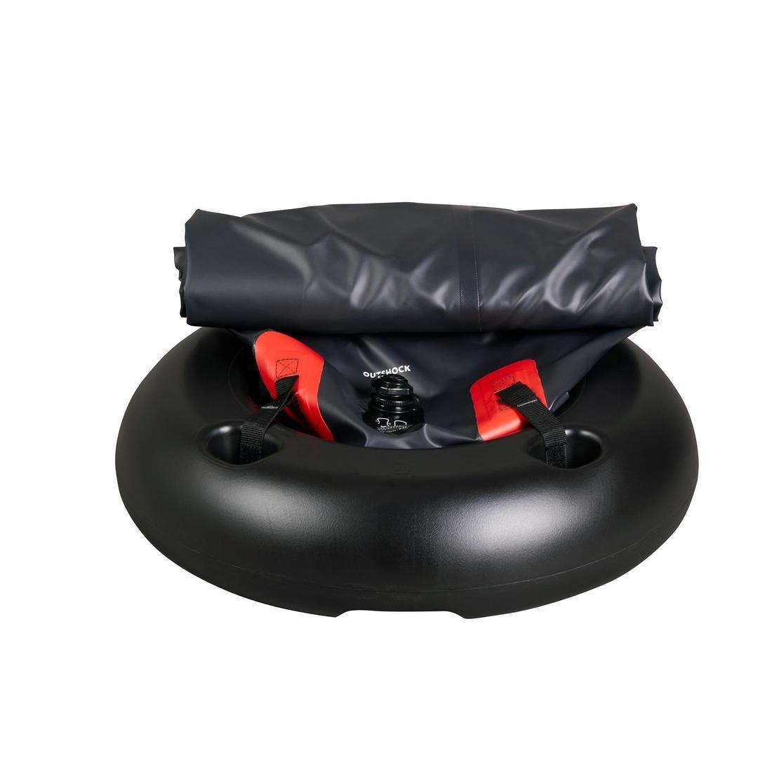 Free-Standing Punching Bag 100, Inflatable, Black, No Color, large image number 12