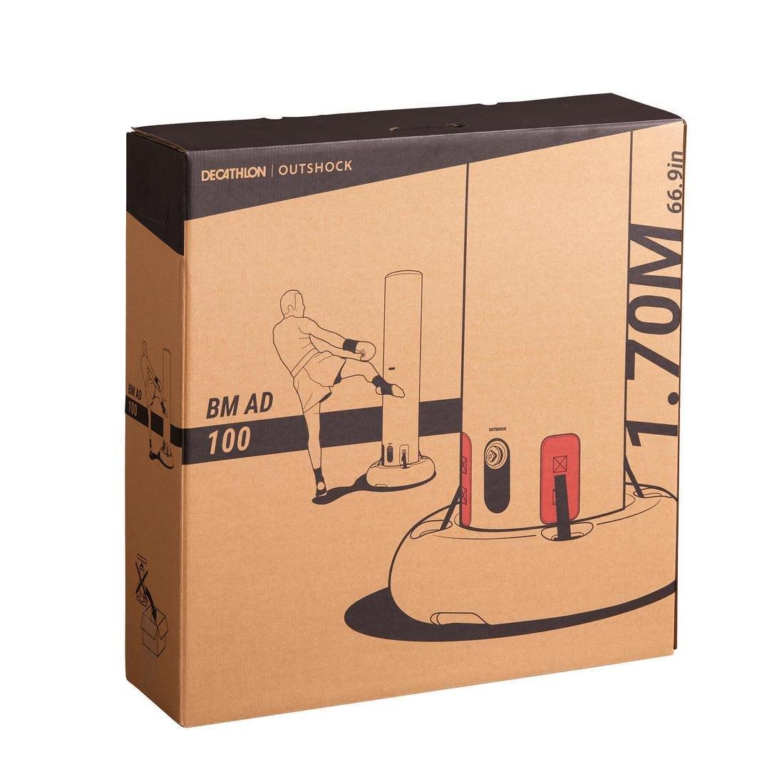 Free-Standing Punching Bag 100, Inflatable, Black, No Color, large image number 14