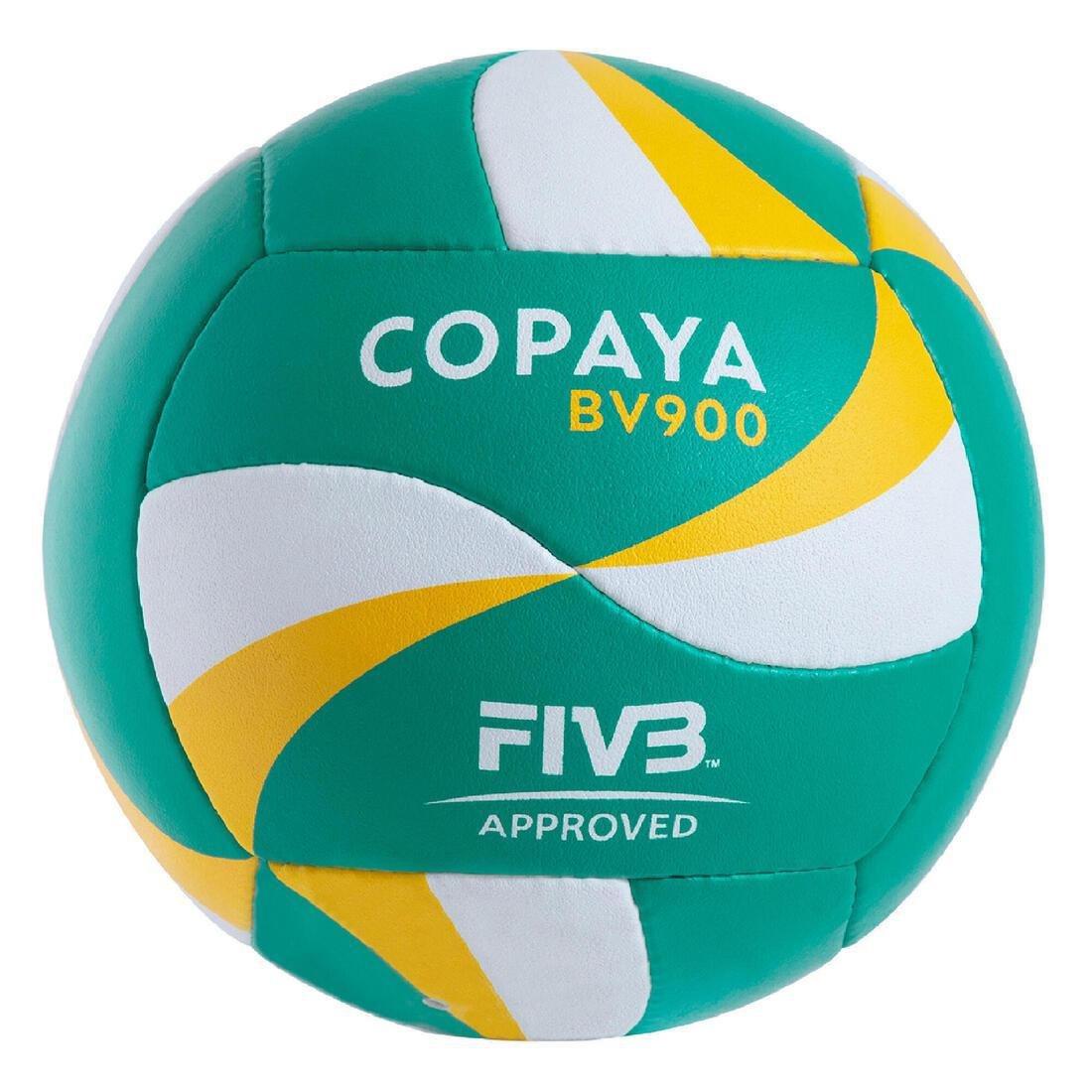 COPAYA - Beach Volleyball BVB900 FIVB, Green/Yellow