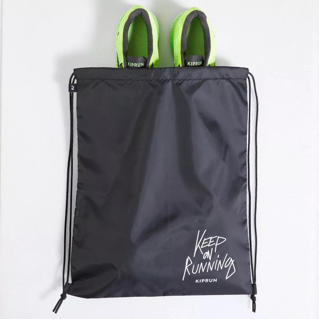 Drawstring Running Shoe Bag - 2022, Black, No Color, medium