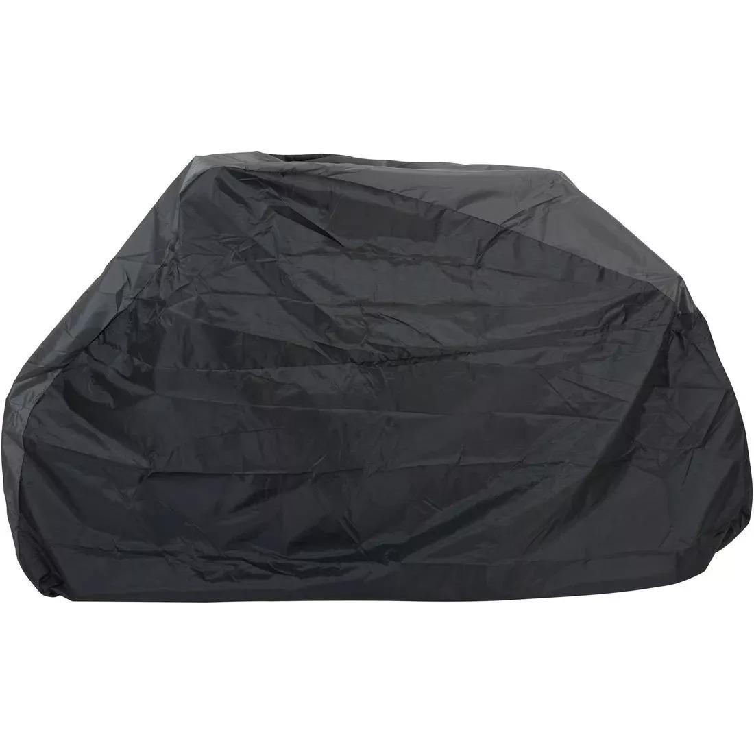 DECATHLON - Protective Bike Cover, 1 Bike, Black