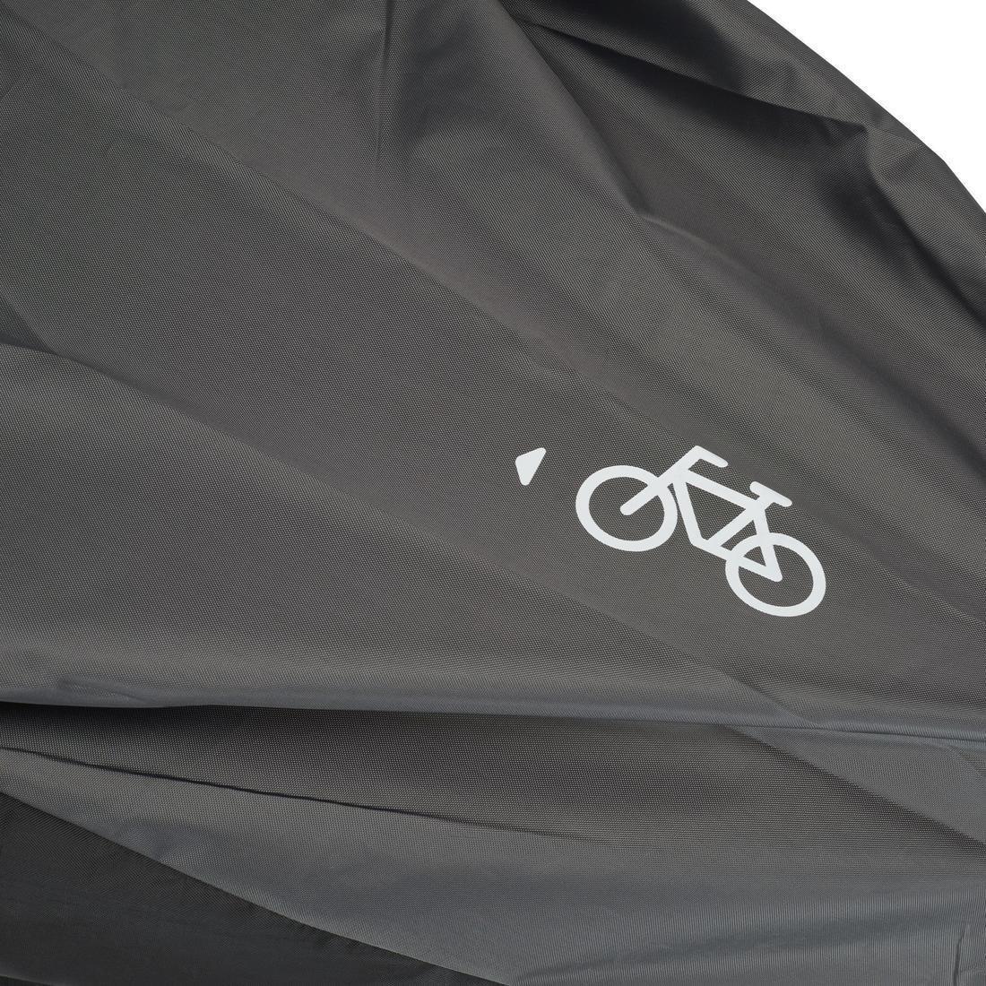 Protective Bike Cover, 1 Bike, Black, No Color, large image number 2