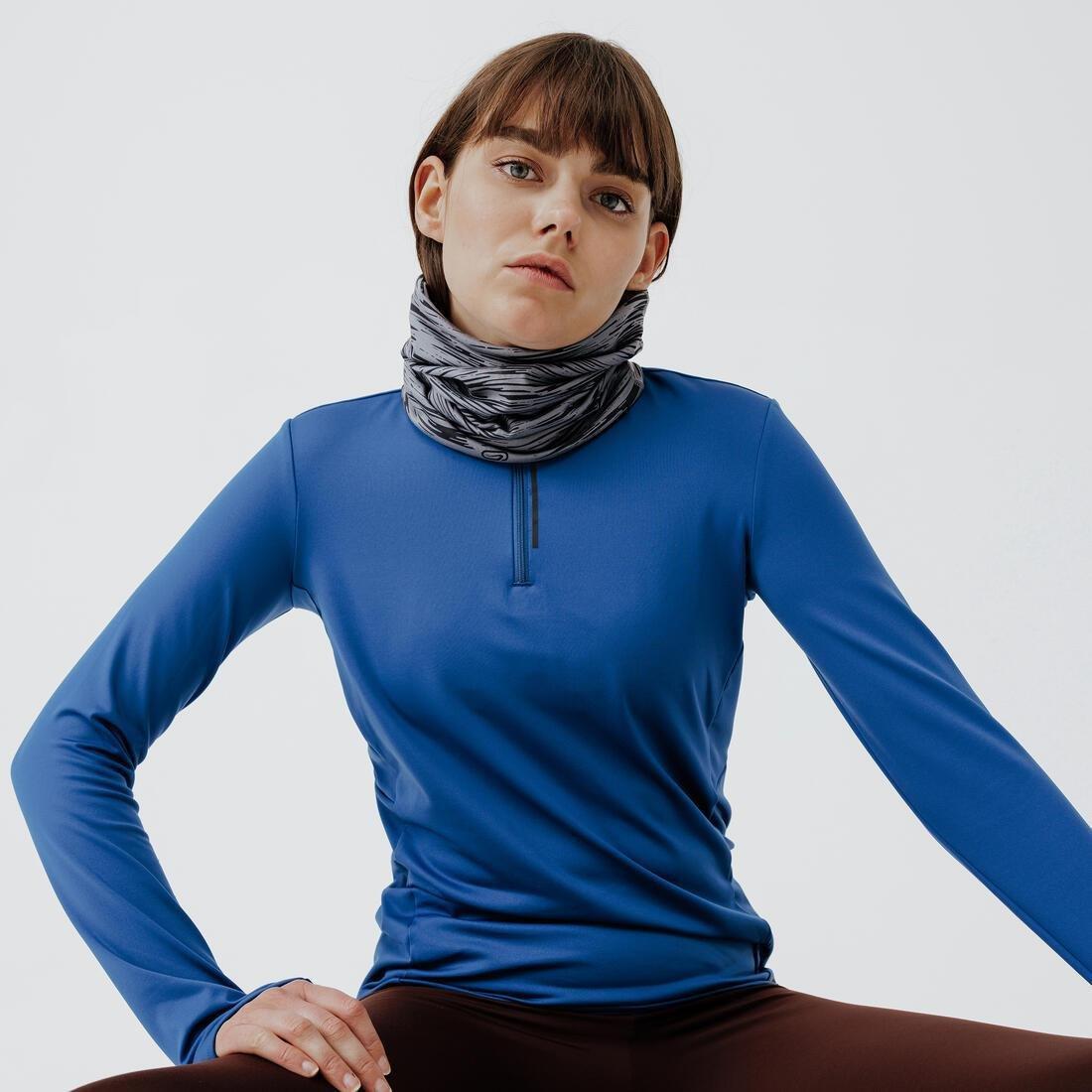 Running Neck Warmer - Mottled, Black, No Color, large image number 13