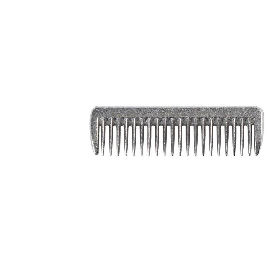 Small Metal Mane/Tail Comb, Silver, No Color, large image number 0