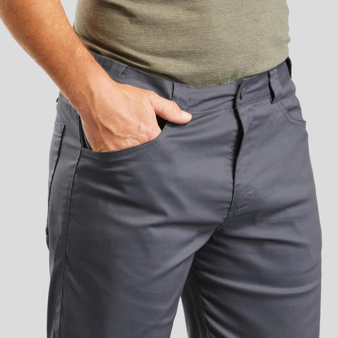 Country Walking Shorts - Nh100 Fresh, Carbon Grey, , large image number 2