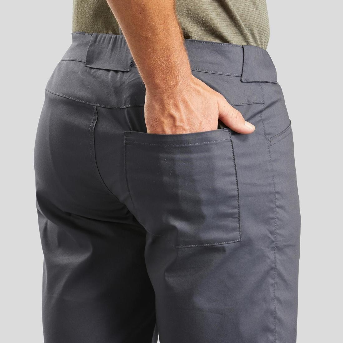 Country Walking Shorts - Nh100 Fresh, Carbon Grey, , large image number 3