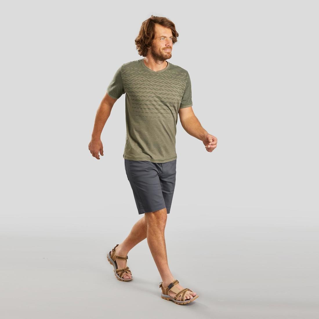 Country Walking Shorts - Nh100 Fresh, Carbon Grey, , large image number 4
