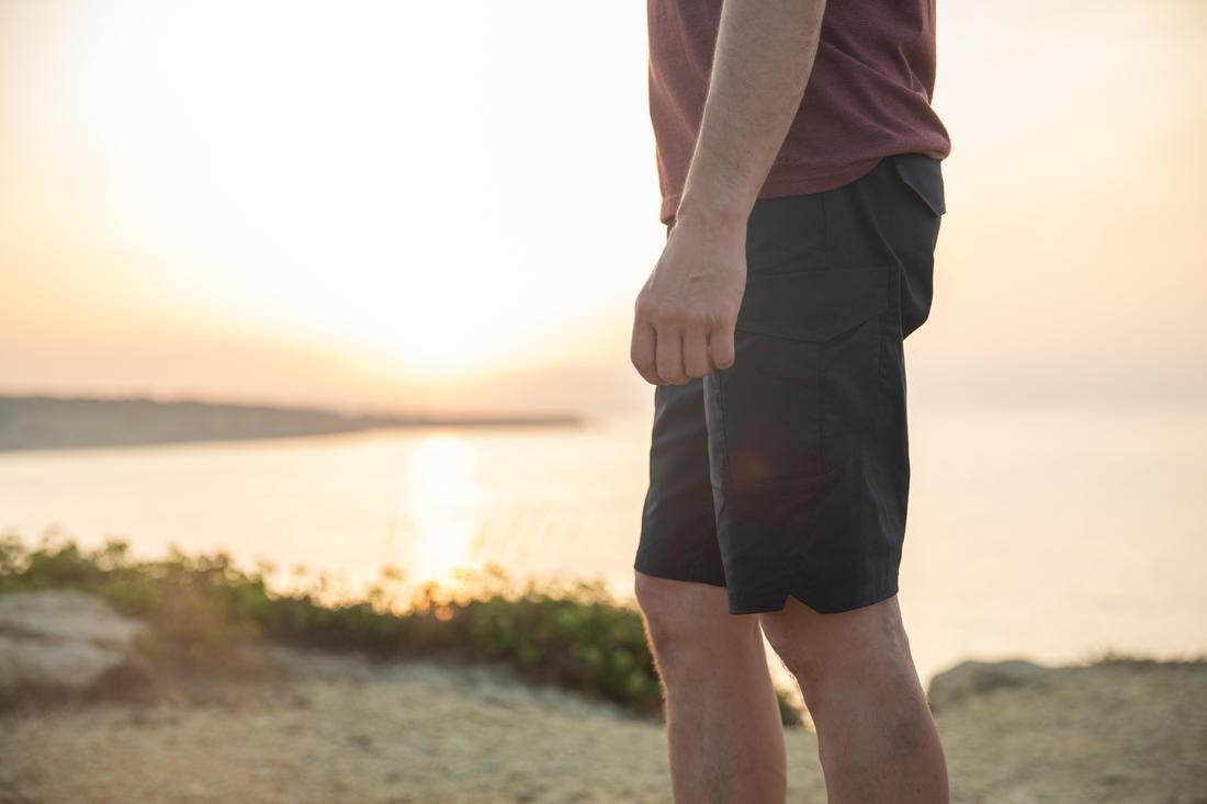 Mens Country Walking Shorts  Nh100 Fresh, Iced Coffee, , large image number 7