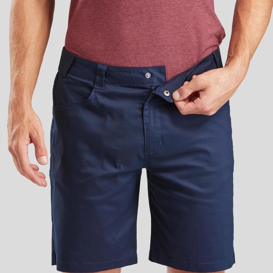 Men Country Walking Shorts - Nh100 Fresh, Asphalt Blue, , large image number 12