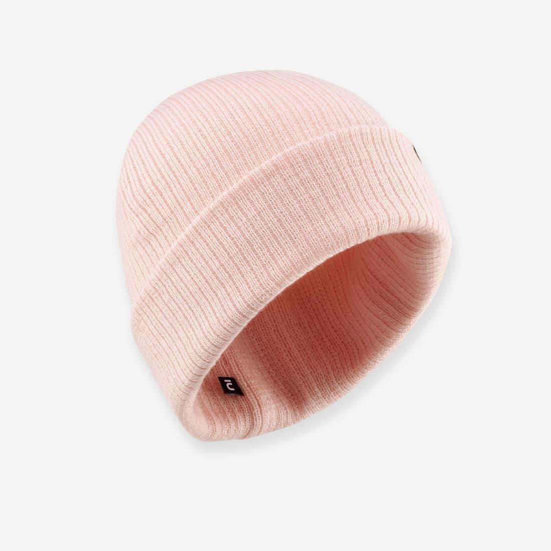Adult Fisherman Ski Hat, Pink, No Color, large image number 1