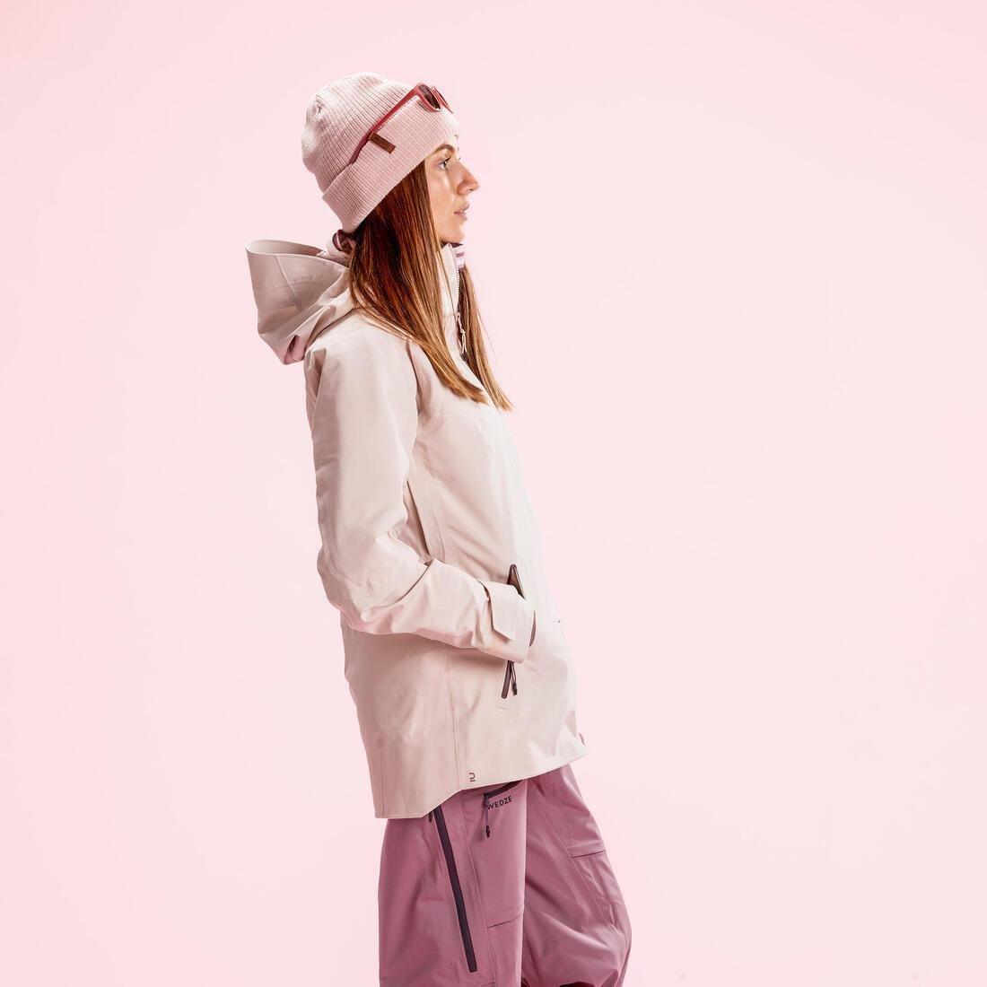 Adult Fisherman Ski Hat, Pink, No Color, large image number 3