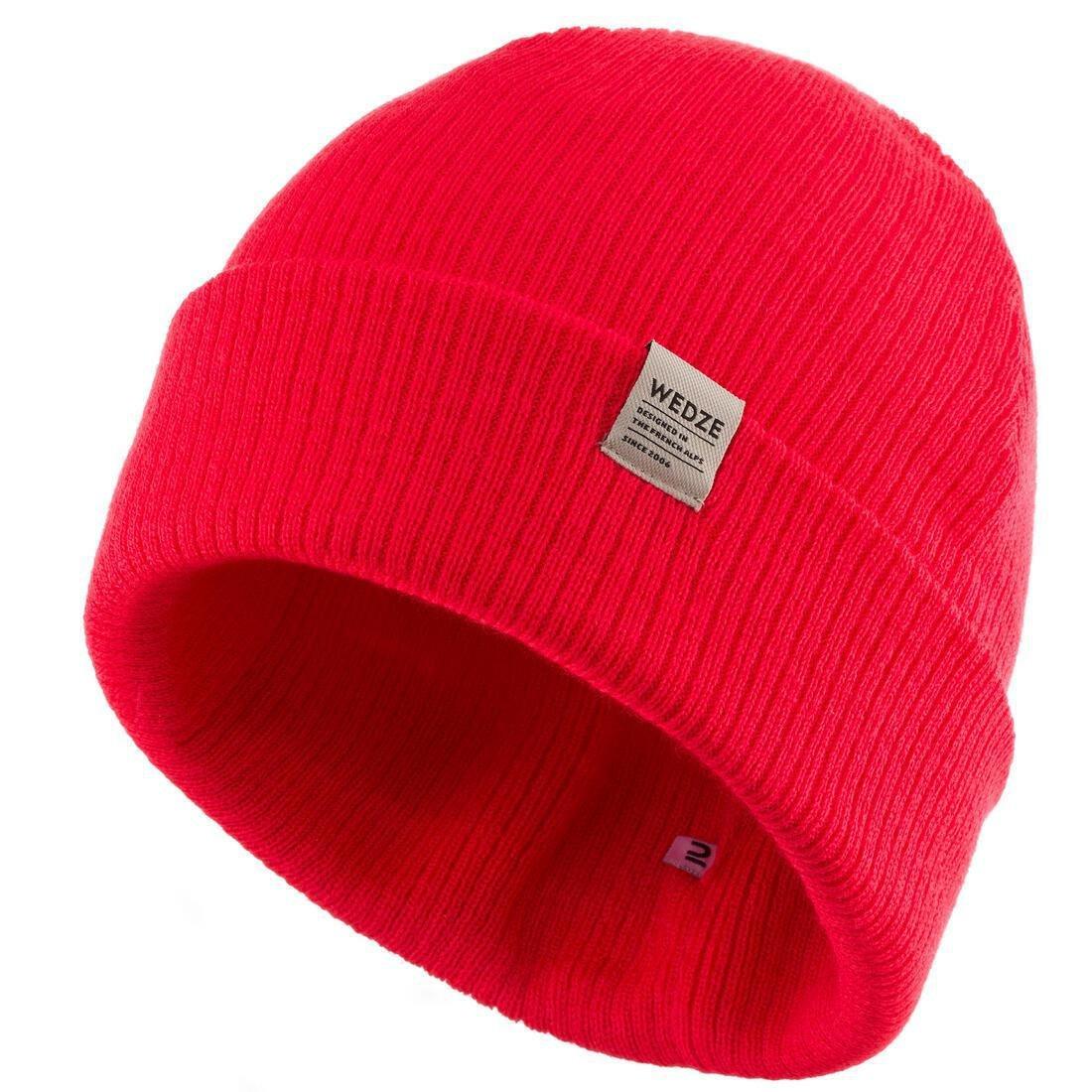 Adult Fisherman Ski Hat, Pink, No Color, medium