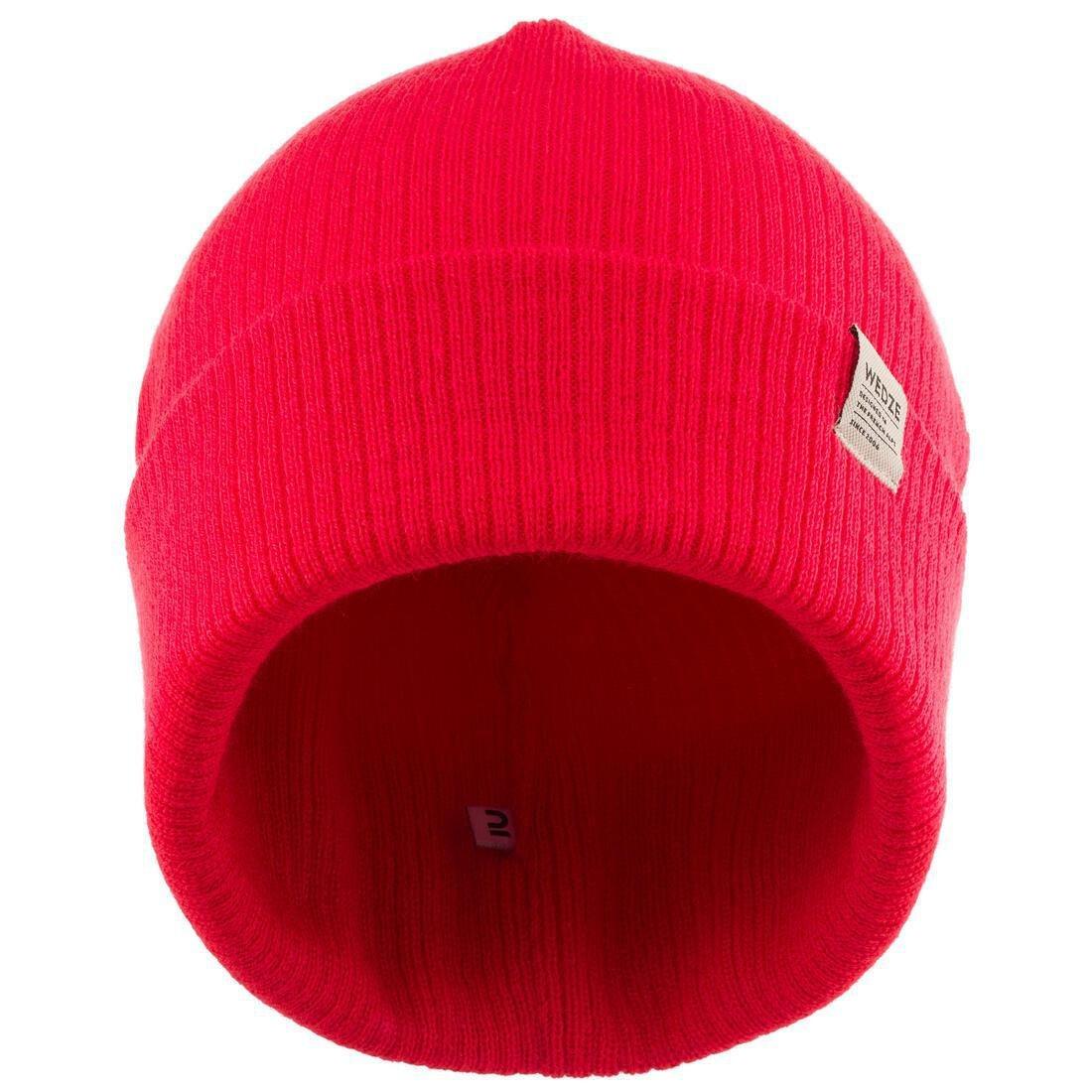 Adult Fisherman Ski Hat, Pink, No Color, medium