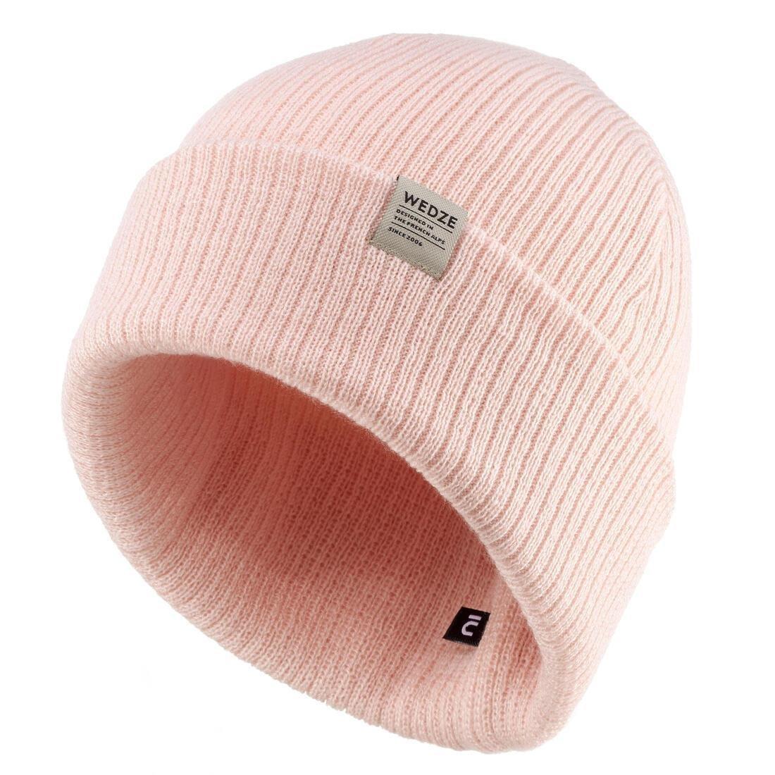 Adult Fisherman Ski Hat, Pink, No Color, medium