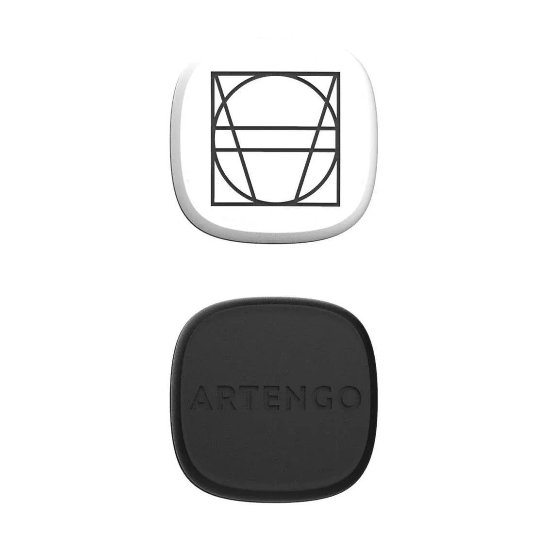 Tennis Square Dampener Ta, White, No Color, medium