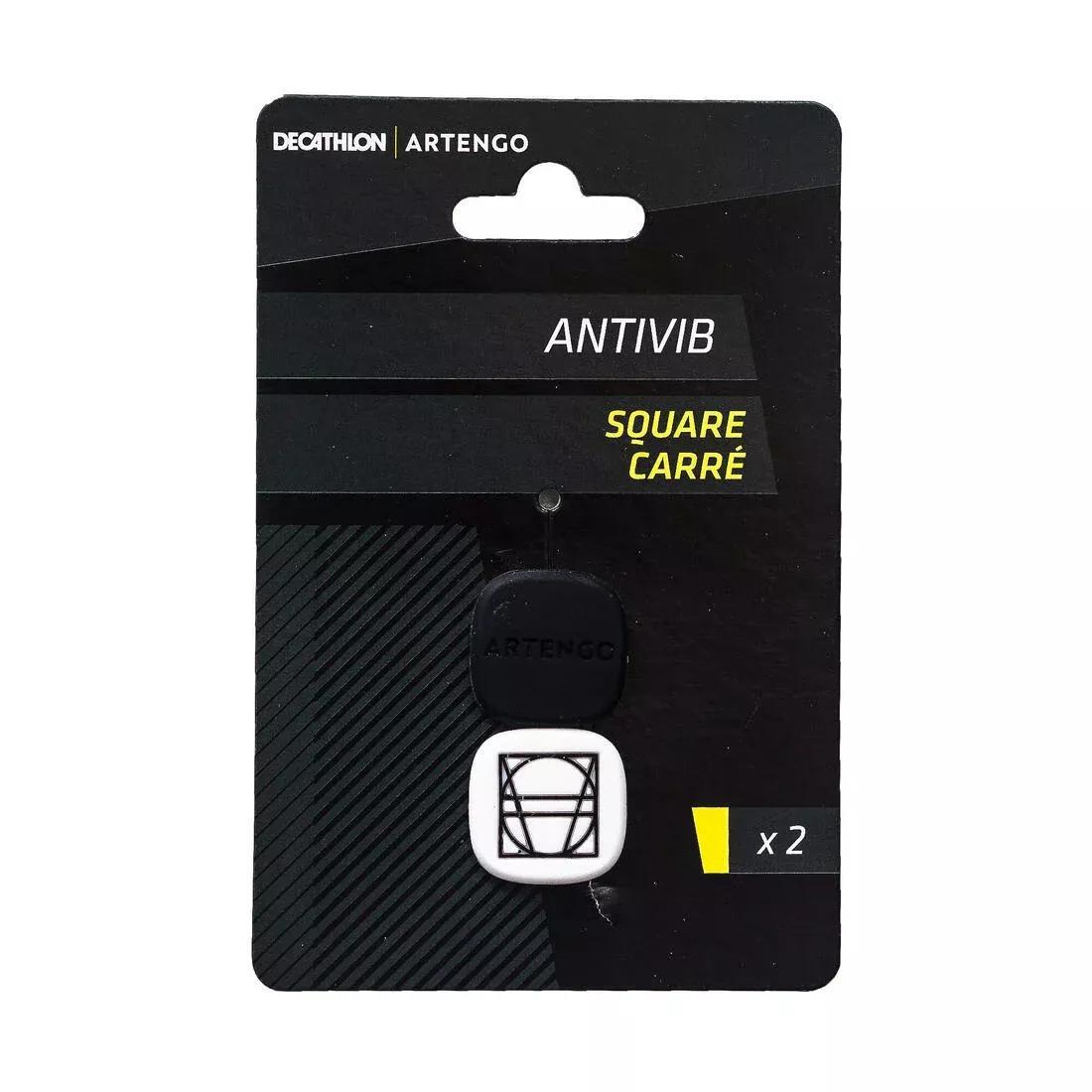 Tennis Square Dampener Ta, White, No Color, medium