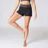 KIMJALY - Womens Eco-Designed Gentle Yoga Shorts, Black