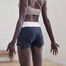 KIMJALY - Women's Eco-Friendly Cotton Yoga Shorts, DARK GREY