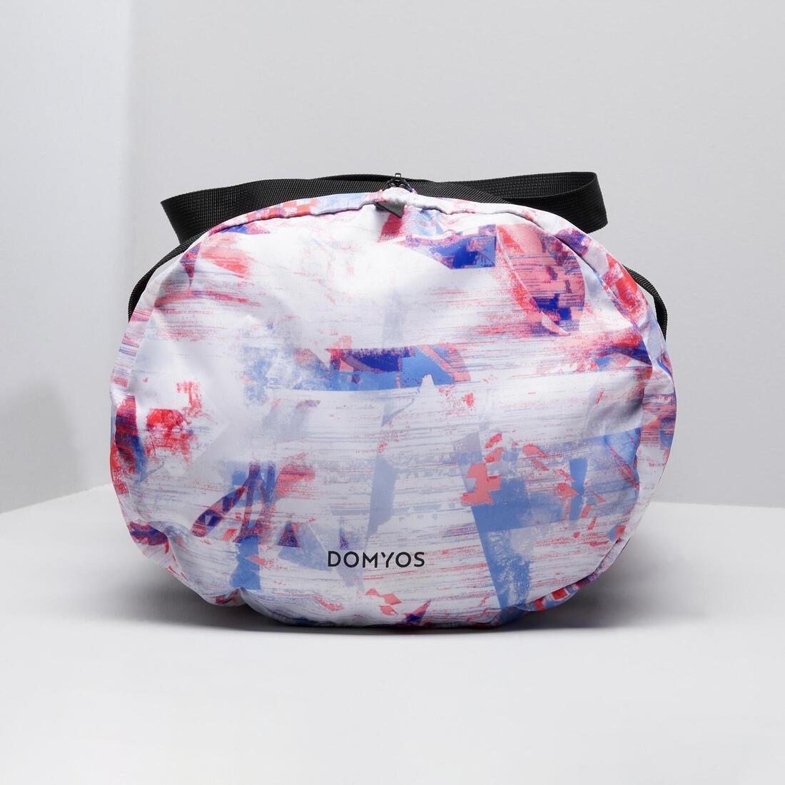 Fold-Down Fitness Bag, Fluo Coral Pink, No Color, large image number 2