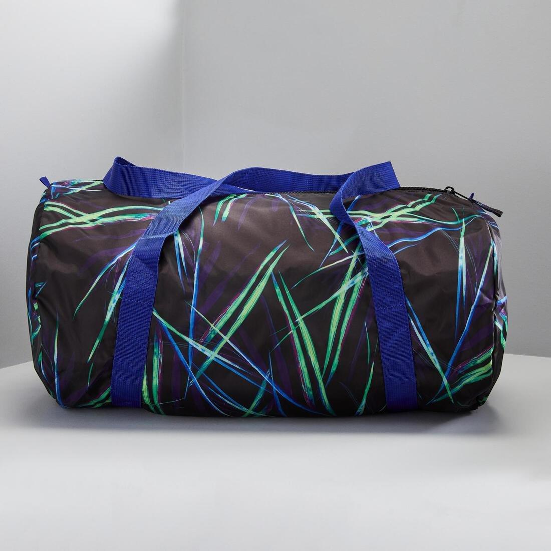 Fold-Down Fitness Bag, Fluo Coral Pink, No Color, large image number 7