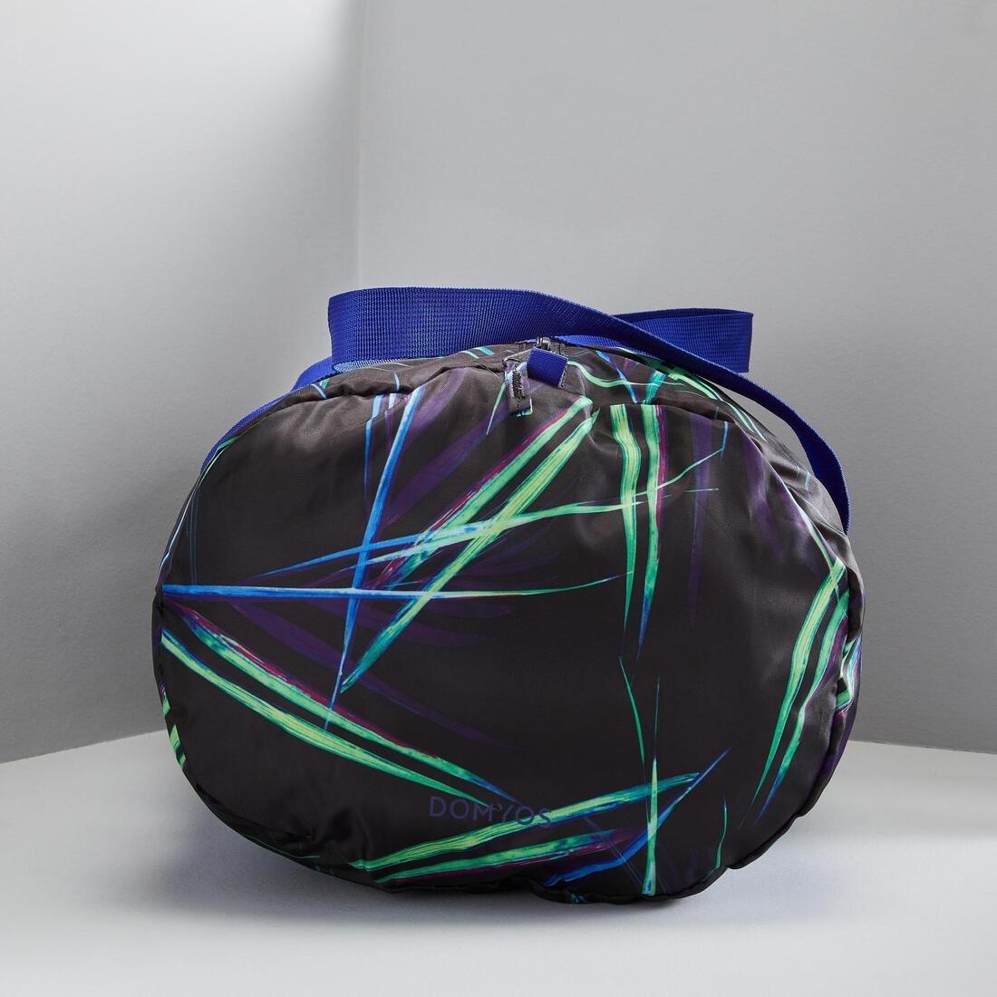 Fold-Down Fitness Bag, Fluo Coral Pink, No Color, large image number 9