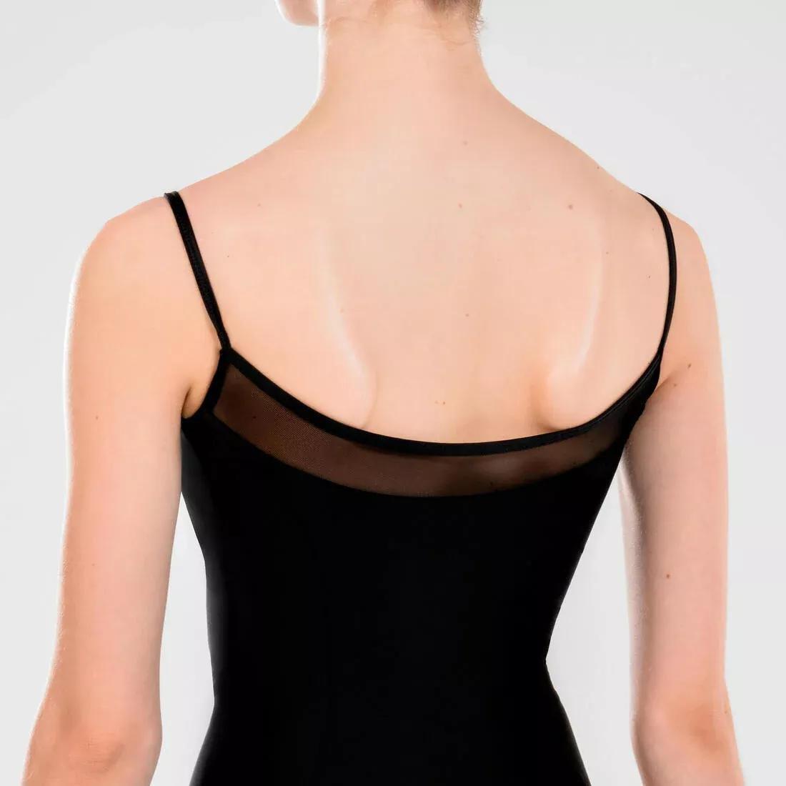 Kids Girls Ballet Camisole Leotard, Black, No Color, large image number 13