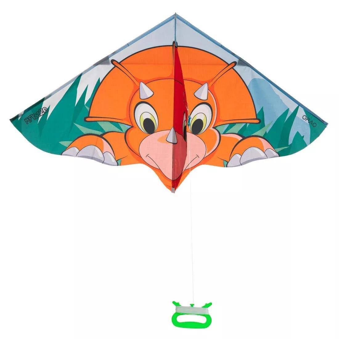 FLUO ORANGE MFK 120 Static Kite Panda, No Color, large image number 0
