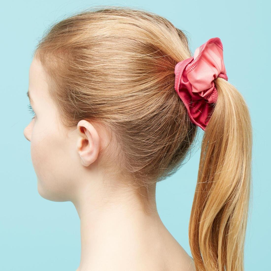 Womens Artistic Gymnastics Scrunchie Glitter, Blue, No Color, large image number 8