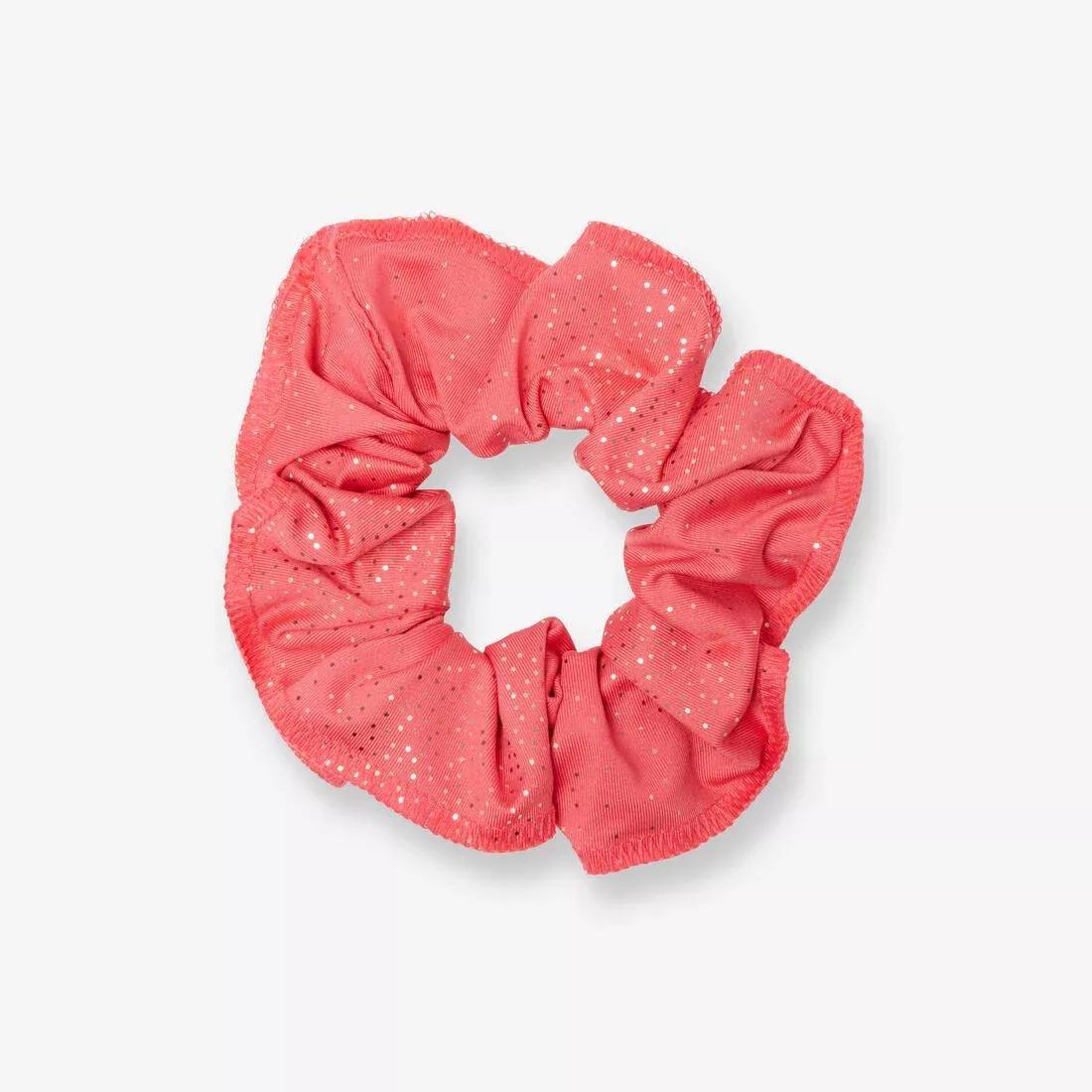 Womens Artistic Gymnastics Scrunchie Glitter, Blue, No Color, large image number 10