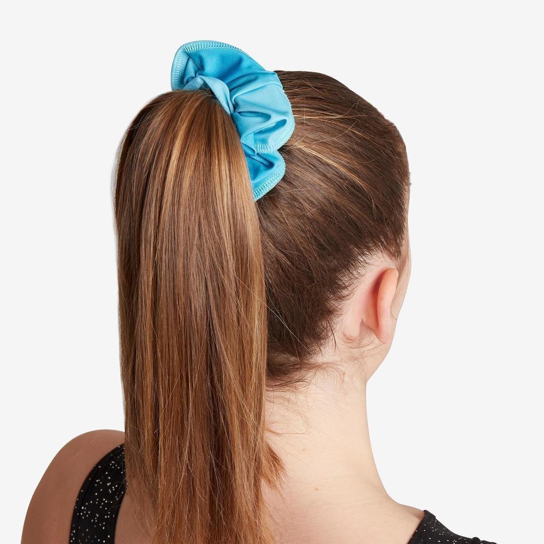Women's Artistic Gymnastics Scrunchie Glitter, Blue, No Color, large image number 10