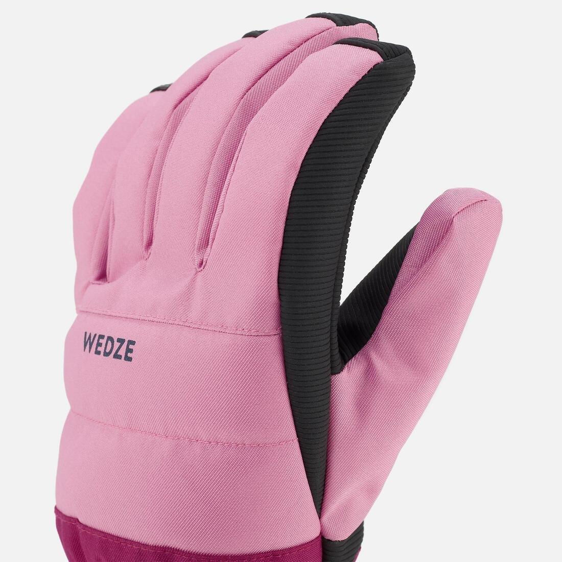 BLACK Kids' Ski Gloves, No Color, large image number 8