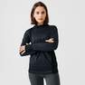 KALENJI - Mediuarge Run Warm Women's Warm Hooded Running Sweatshirt, Black