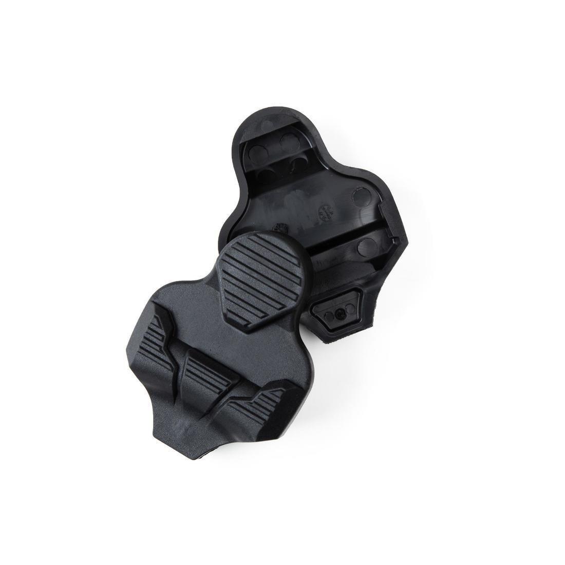 B-Twin Look Keo Compatible Cleat Covers, Black, No Color, large image number 1