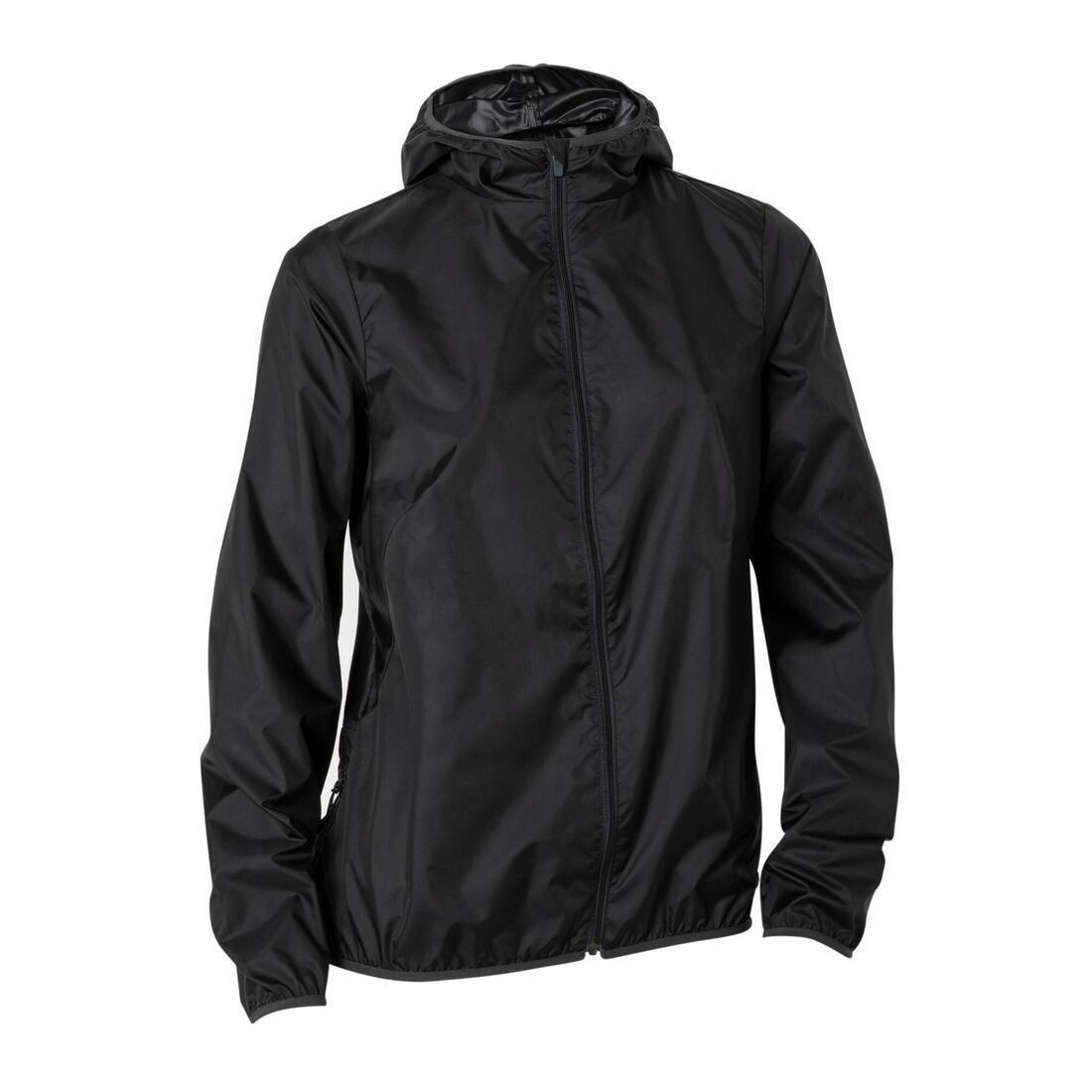 Run Wind Women's Running Windbreaker Jacket, Black, No Color, large image number 6