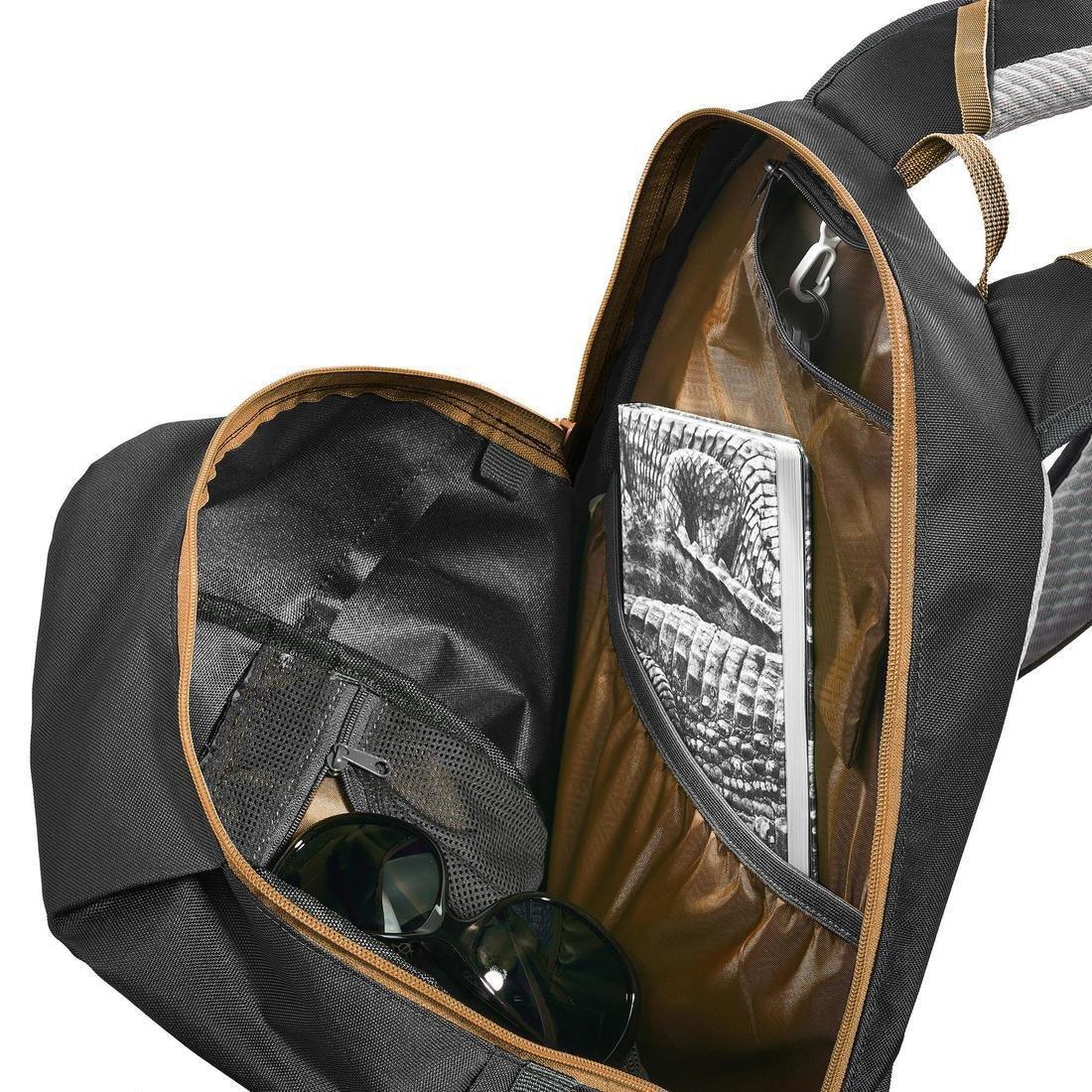 Country Walking rucksack - NH100, Black, No Color, large image number 4