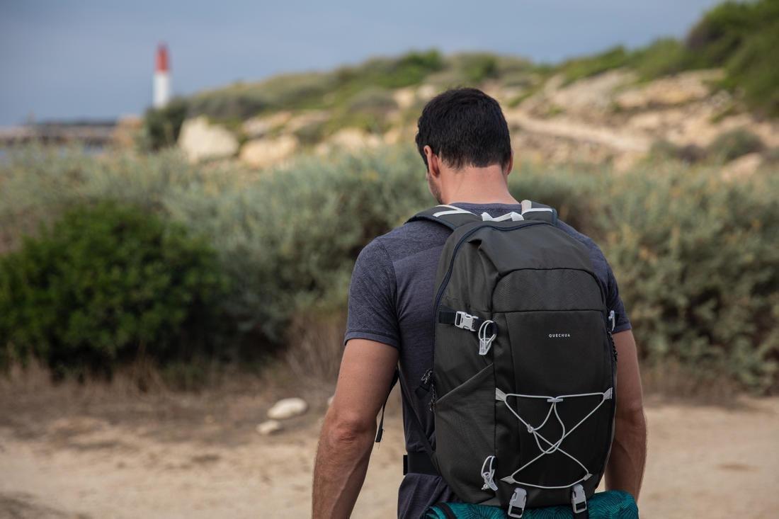 Country Walking rucksack - NH100, Black, No Color, large image number 6