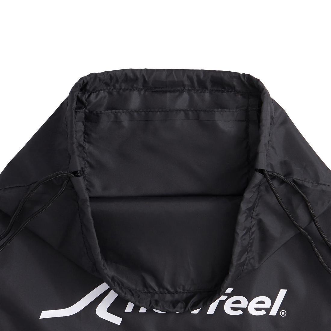 Fold-Up Walking Shoes Bag, Black, , large image number 2