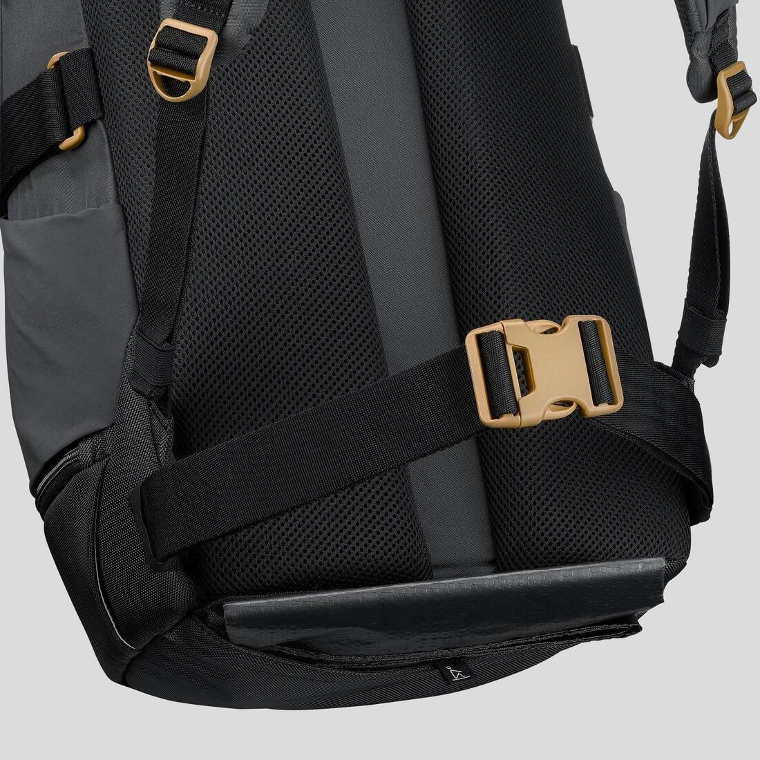 Hiking Backpack NH Arpenaz 500 30 L Ice Compartment, carbon grey, No Color, large image number 10