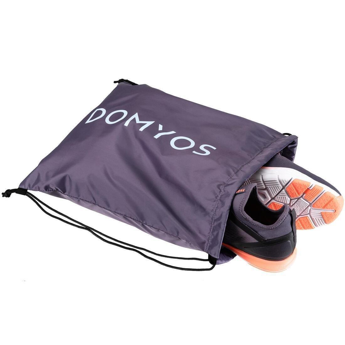 Fold-down Fitness Shoe Bag, Fluo Coral Pink, No Color, large image number 14