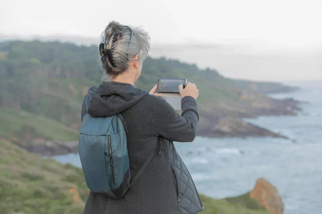 NH100 itres Backpack, Turquoise, No Color, large image number 6