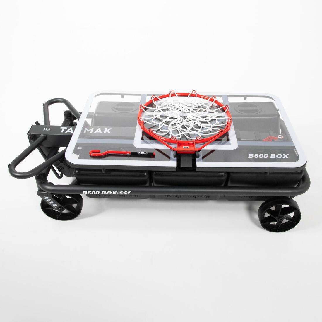 DEFAULT Adjustable Basketball Hoop By Tarmak - Adjustable From 2.4m To 3.05m, No Color, large image number 10