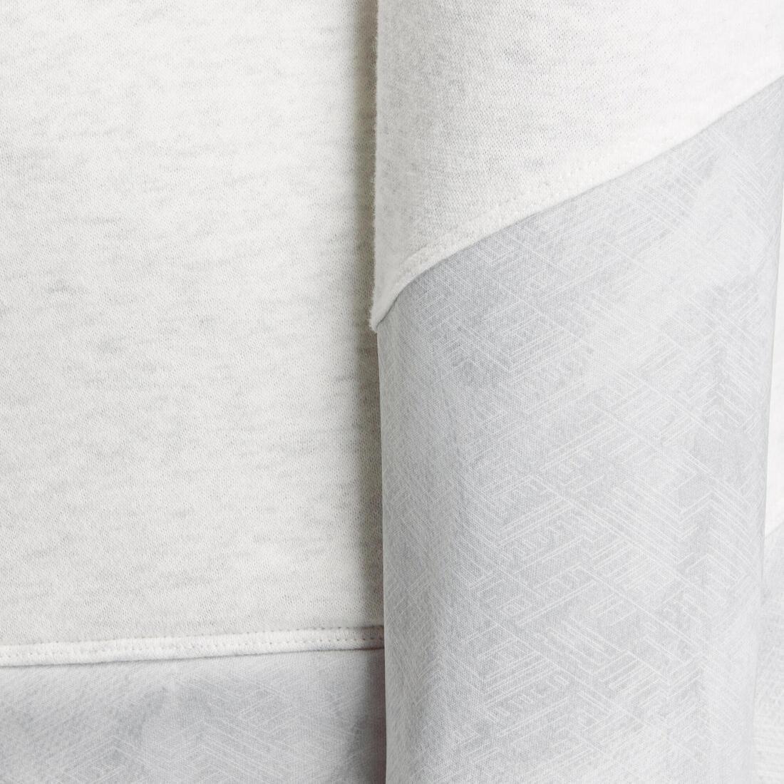 Women's Hiking Pullover NH500, Light Grey, No Color, medium