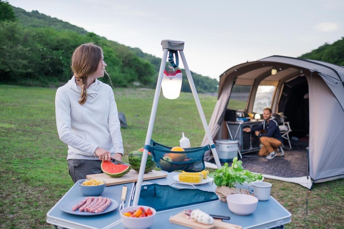 Women's Hiking Pullover NH500, Light Grey, No Color, large image number 13